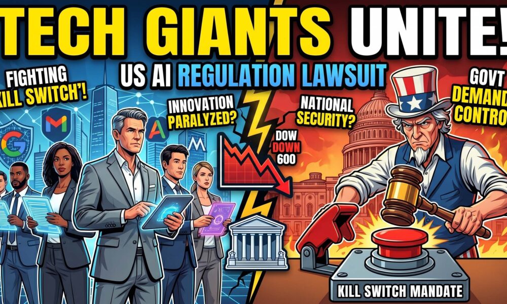 Tech Giants Unite in US AI Regulation Lawsuit