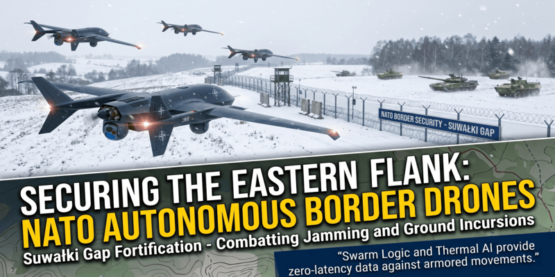 Securing the Eastern Flank: NATO Autonomous Border Drones