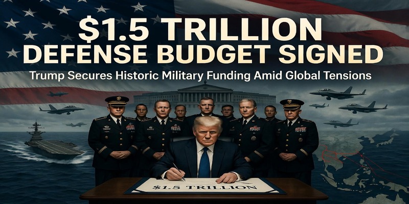 A Monumental Victory: The $1.5 Trillion Defense Budget Signed