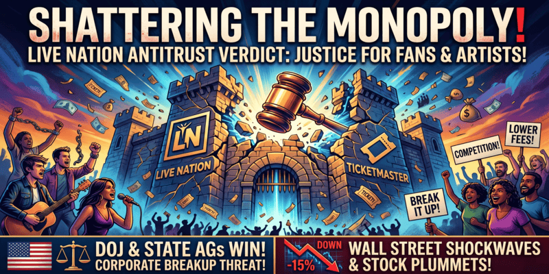 Shattering the Monopoly: The Live Nation Antitrust Verdict