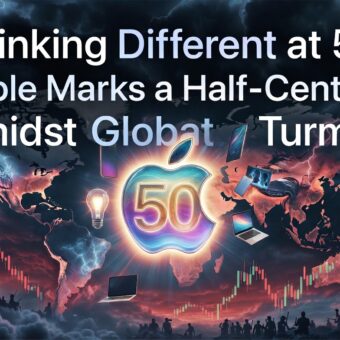 Thinking Different at 50: Apple Marks a Half-Century Amidst Global Turmoil