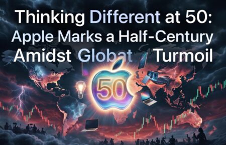 Thinking Different at 50: Apple Marks a Half-Century Amidst Global Turmoil
