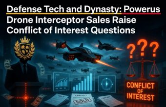 Defense Tech and Dynasty: Powerus Drone Interceptor Sales Raise Conflict of Interest Questions