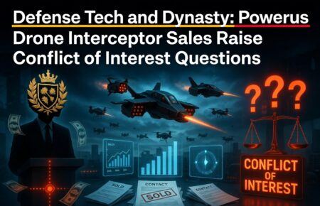 Defense Tech and Dynasty: Powerus Drone Interceptor Sales Raise Conflict of Interest Questions