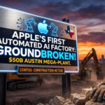 Construction Starts on the First Apple Automated AI Factory
