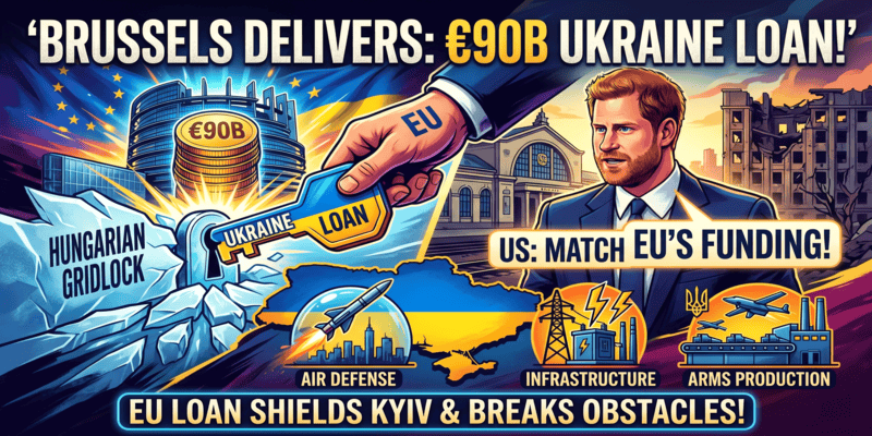 Brussels Delivers: The Impact of the EU Ukraine Loan Approval