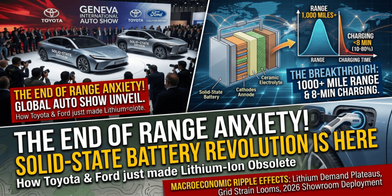 The End of Range Anxiety: The Solid-State Battery Revolution