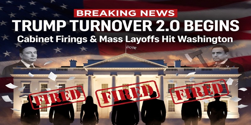 Trump Turnover 2.0: The Second Term Shakeup Begins