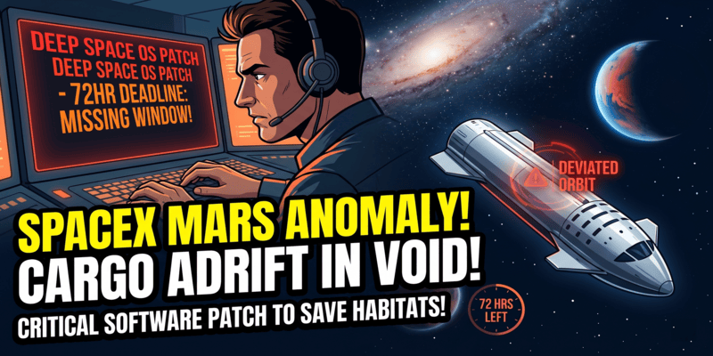 Adrift in the Void: The SpaceX Mars Cargo Anomaly