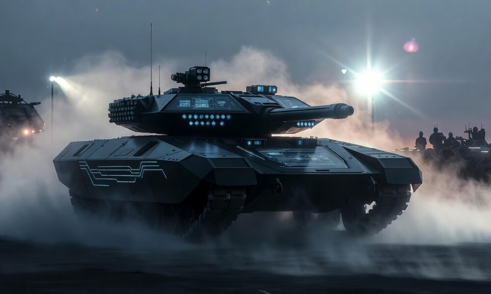 Defense Consortium Reveals Next-Generation Stealth Tank