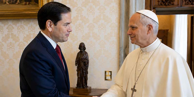 Rubio Meets Pope Leo at Vatican to Mend Deep Diplomatic Rift