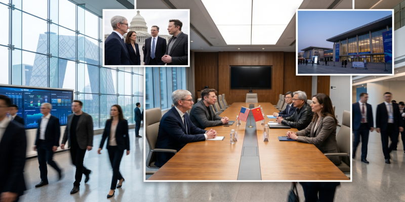 US CEOs Navigate High-Stakes Beijing Summit