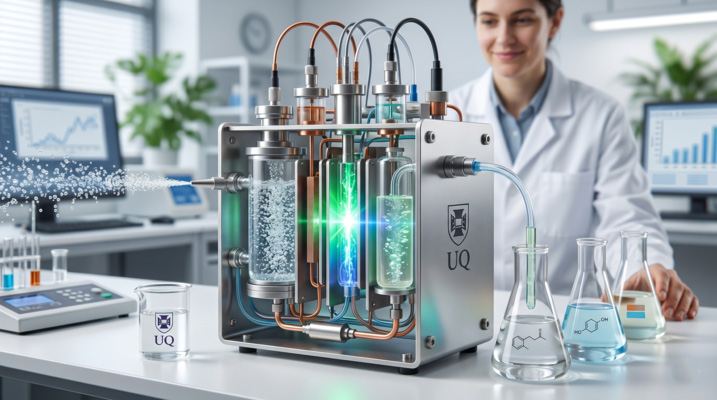 University of Queensland Unveils Breakthrough Tech to Turn Captured CO₂ into Industrial Chemicals